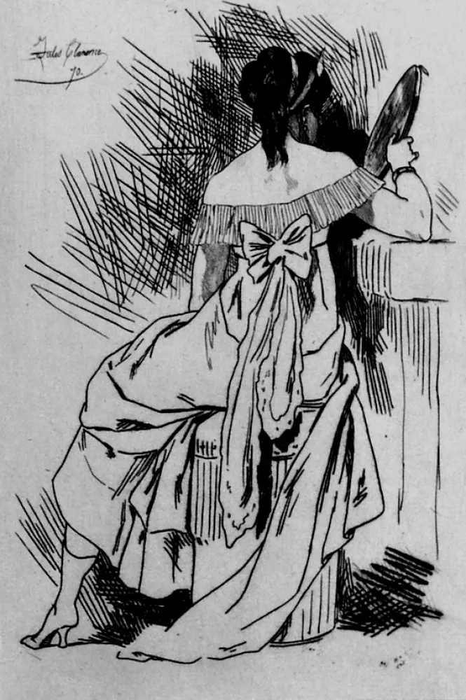 蚀刻版画 Rops - Metella