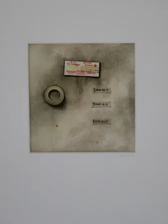 蚀刻飞尘法 Rösel - Die Fahrkarte wurde angerissen