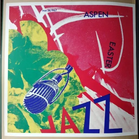 丝网印刷 Rosenquist - „Aspen Easter Jazz“.