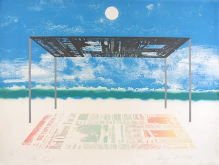 石版画 Rosenquist - Cold Light