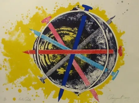 丝网印刷 Rosenquist - Echo Pale