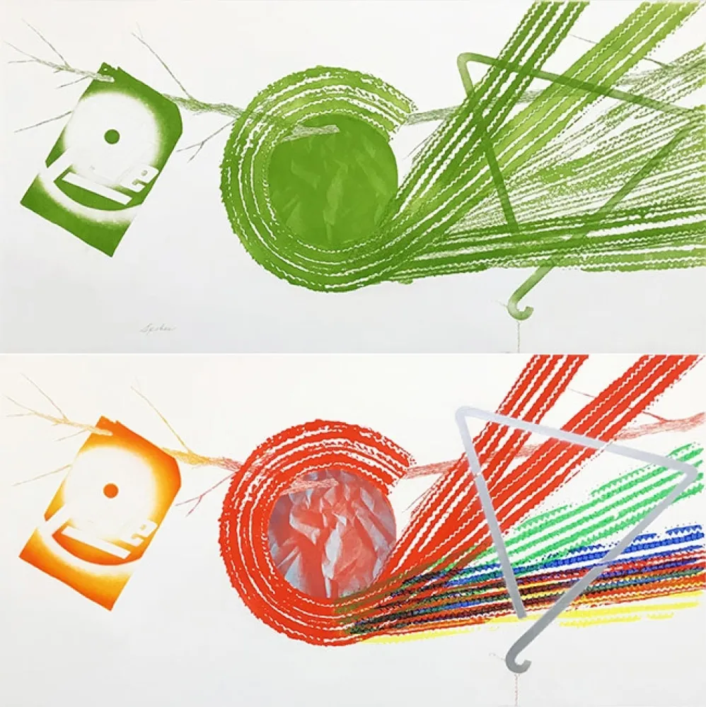 蚀刻飞尘法 Rosenquist - SPOKES AND SPOKES: 2 STATE