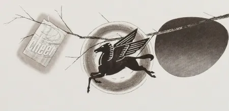 蚀刻飞尘法 Rosenquist - Spring cheer (second state)