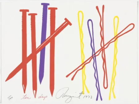 丝网印刷 Rosenquist - Untitled from The New York Collection for Stockholm