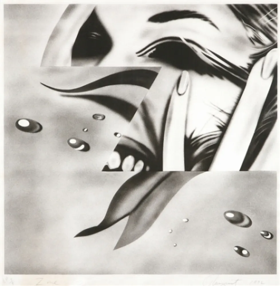 石版画 Rosenquist - Zone