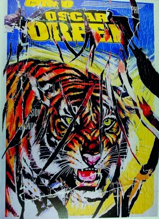 丝网印刷 Rotella - Circo Orfei