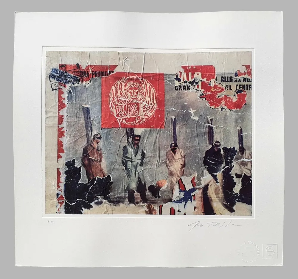 丝网印刷 Rotella - Composizione (3)