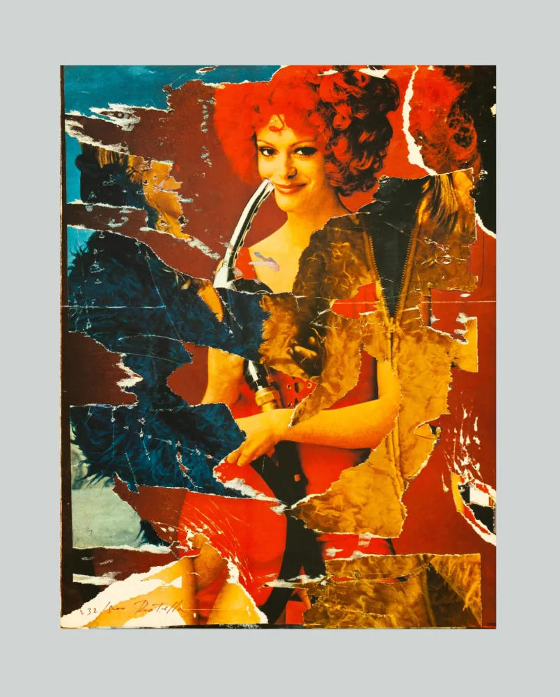 石版画 Rotella - La benzinara