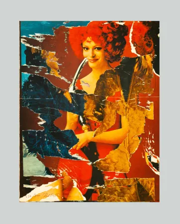 石版画 Rotella - La benzinara