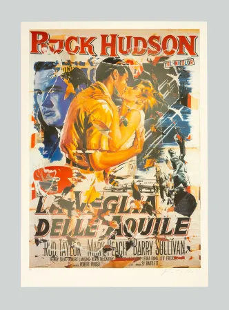 丝网印刷 Rotella - La veglia delle aquile