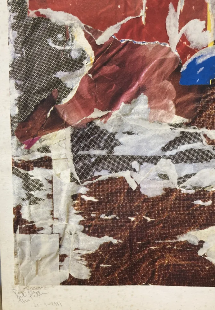 丝网印刷 Rotella - Liberté, 1971