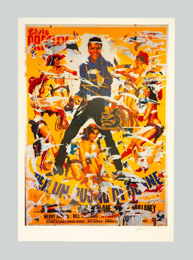 丝网印刷 Rotella - Per un pugno di donne