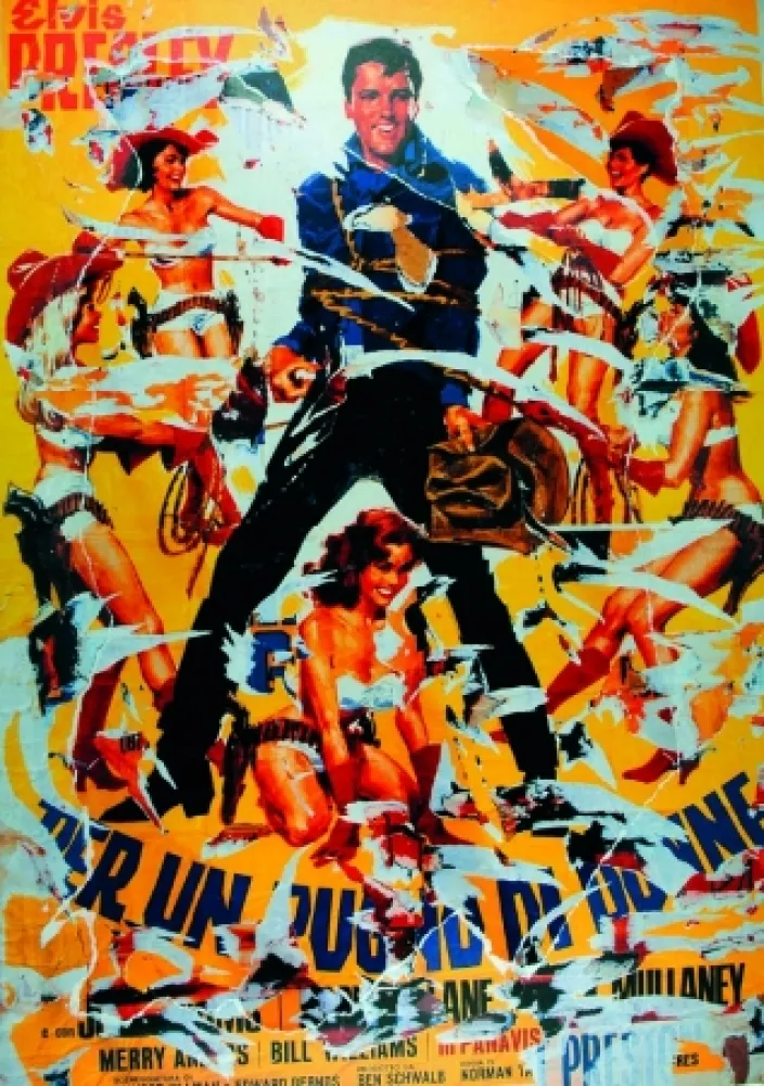 丝网印刷 Rotella - Per un pugno di donne