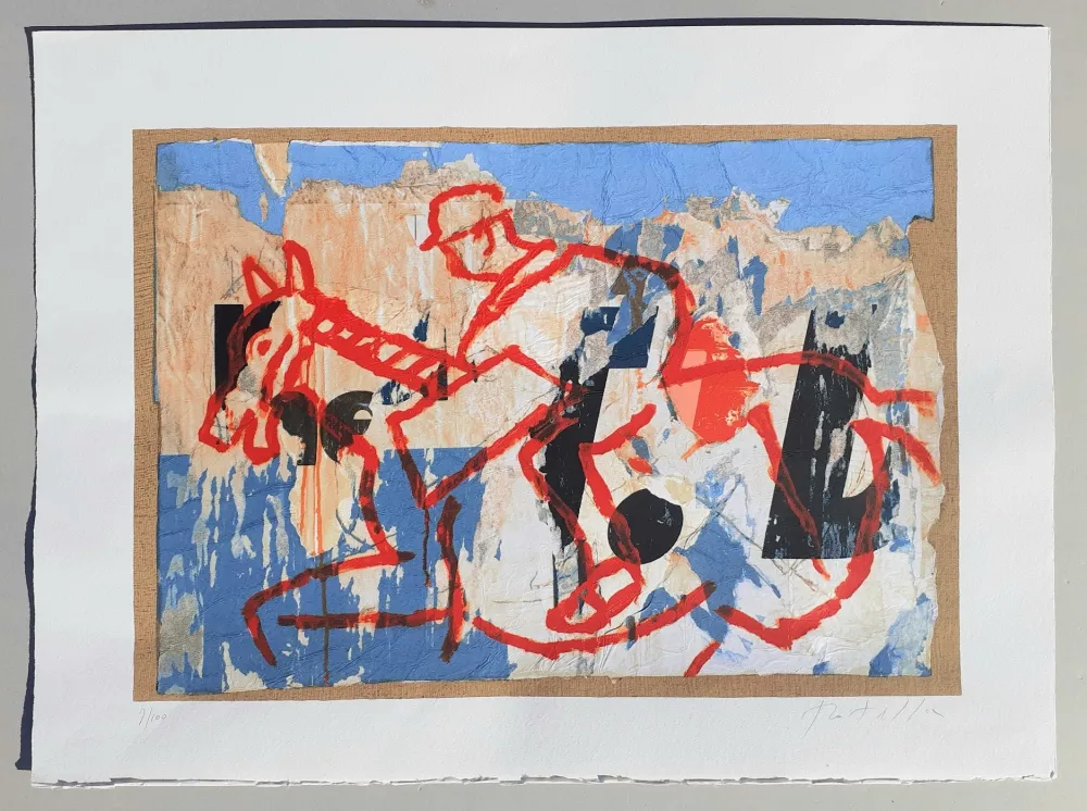 丝网印刷 Rotella - Primo Futurismo