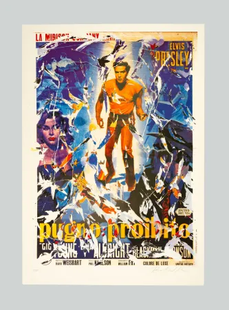 丝网印刷 Rotella - Pugno proibito