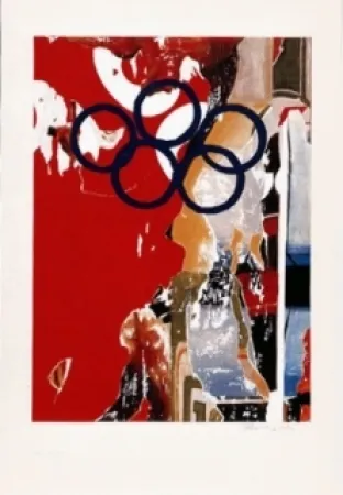 丝网印刷 Rotella - Sans titre