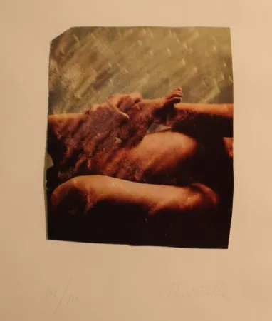 石版画 Rotella - SENZA TITOLO