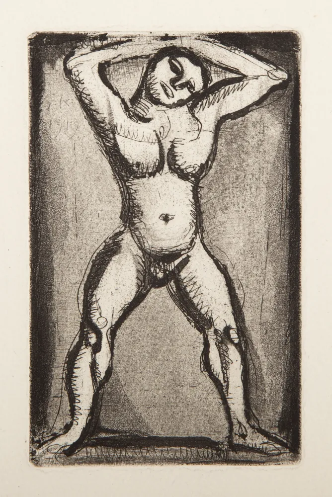 版画 Rouault - Acrobate II