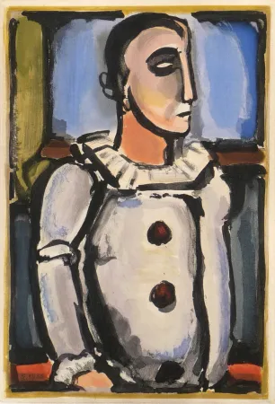 蚀刻飞尘法 Rouault - Cirque de L’Etoile Filante: Pierrot