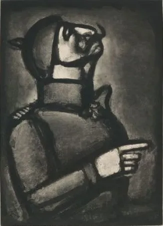 飞尘腐蚀法 Rouault - Plus le coeur est noble, moins le col est roide