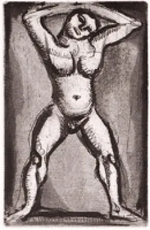 蚀刻飞尘法 Rouault - Rouault:  oeuvre gravé (catalogue raisonné) [with an original etching] 