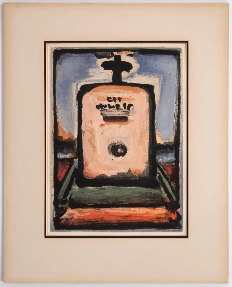 飞尘腐蚀法 Rouault - Tombeau