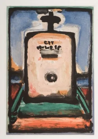 飞尘腐蚀法 Rouault - Tombeau