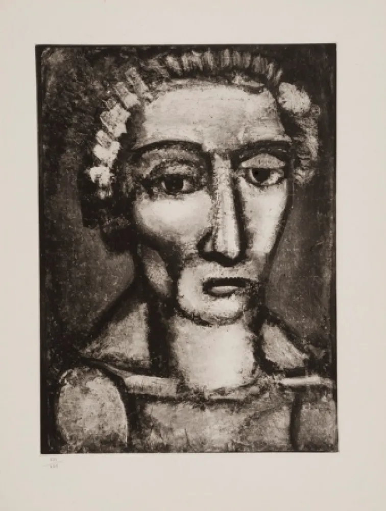 飞尘腐蚀法 Rouault - Tout Entiére