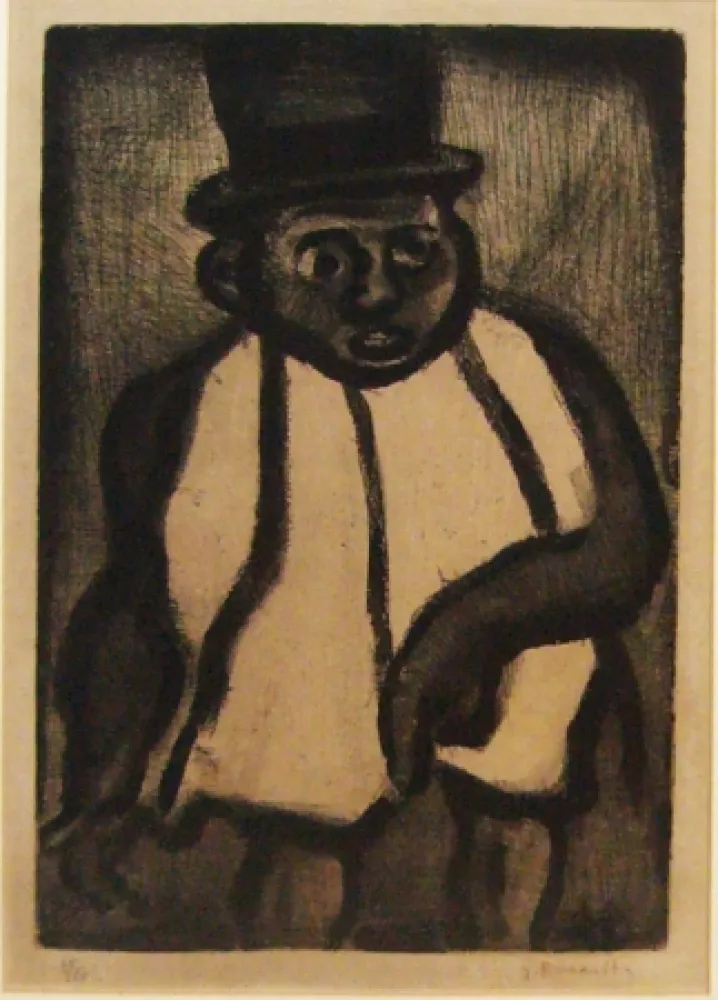 蚀刻飞尘法 Rouault - Ubu XII