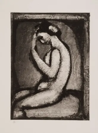 飞尘腐蚀法 Rouault - XXV