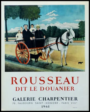 海报 Rousseau - DOUANIER ROUSSEAU GALERIE CHARPENTIER ROUSSEAU DIT LE DOUANIER 