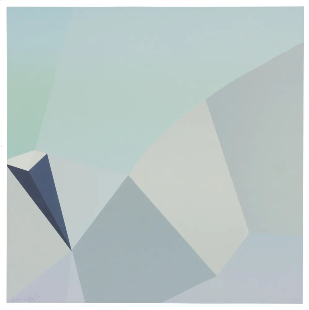 石版画 Roussopolos - Sans titre 