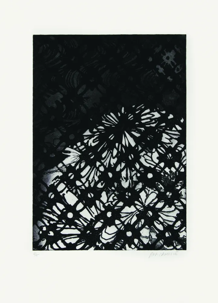 蚀刻版画 Roy-Camille - Ajourée