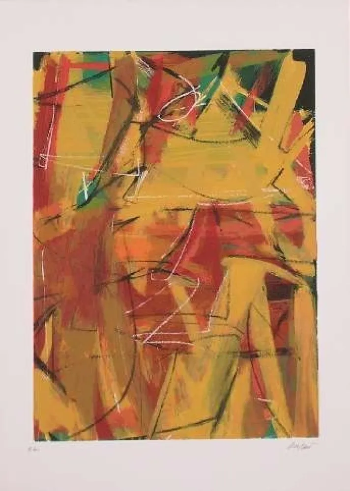 石版画 Ruggeri - SENZA TITOLO