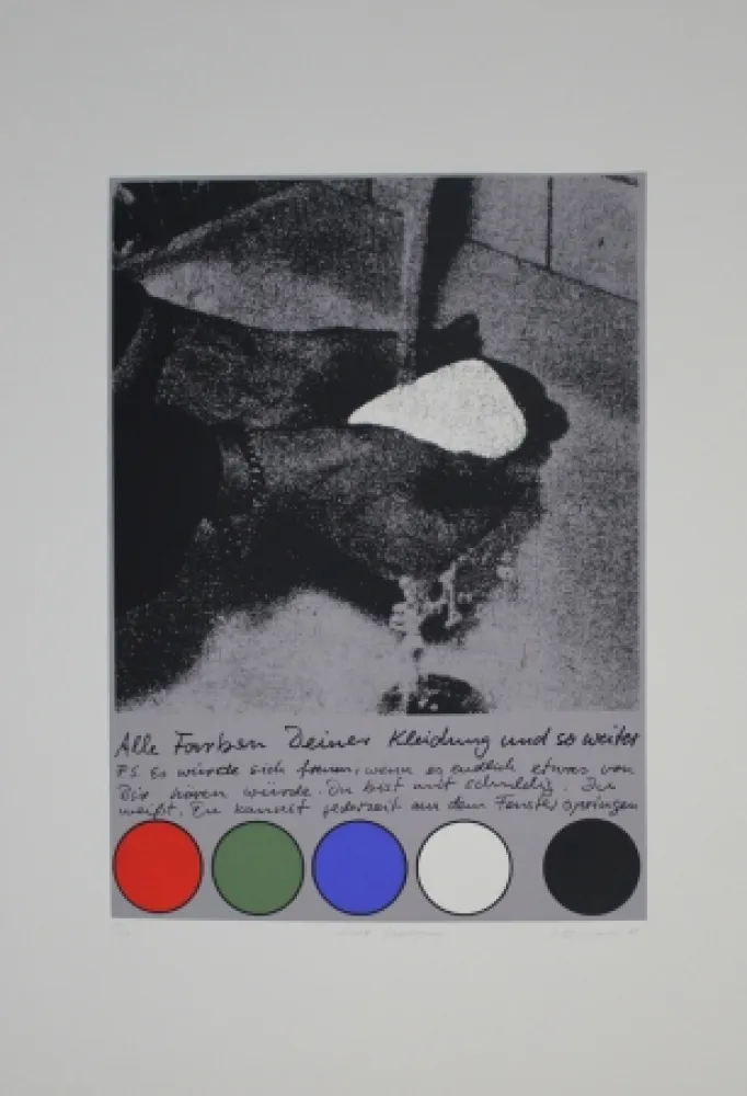 丝网印刷 Rühmann - Scharfe Überlegung