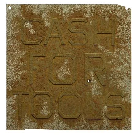 复数作品 Ruscha - Cash For Tools 2, from Rusty Signs