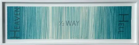 胶版印刷 Ruscha - Hell 1/2 Way Heaven