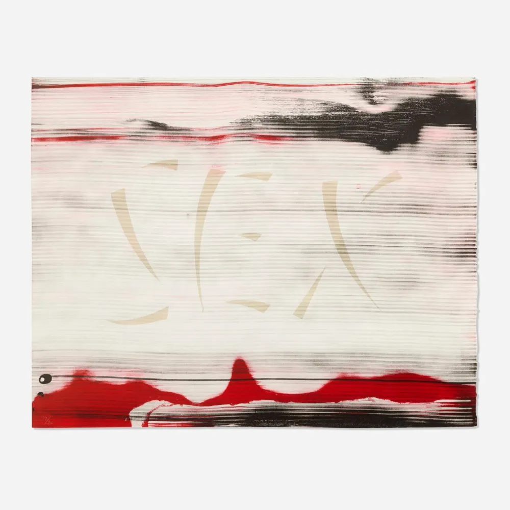 石版画 Ruscha - Sex