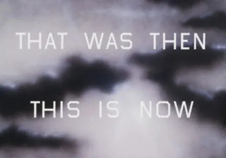 石版画 Ruscha - That Was Then, This Is Now