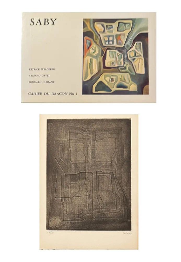 插图书 Saby - Catalogue avec gravure originale signée