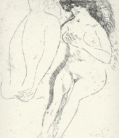 版画 Saetti - Senza titolo