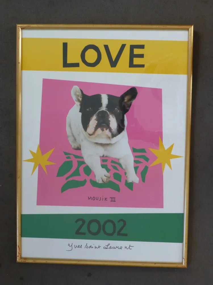 海报 Saint Laurent - Love 2002