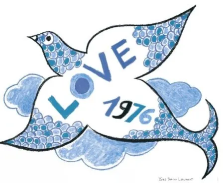 无技术 Saint Laurent - YVES SAINT LAURENT LOVE 1976