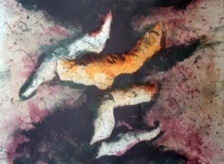 版画 Salinas - Composition