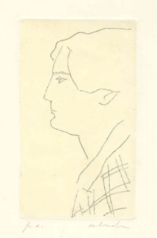 版画 Salvadori - Senza titolo