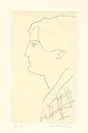 版画 Salvadori - Senza titolo