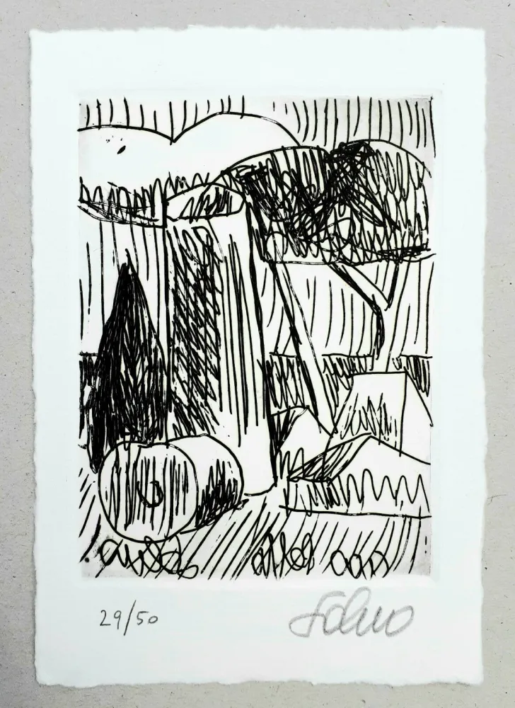 版画 Salvo - Nascere due volte