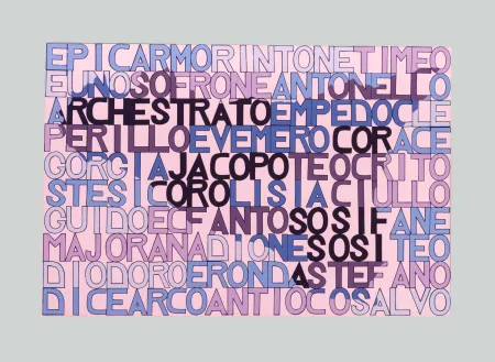 石版画 Salvo - Senza titolo