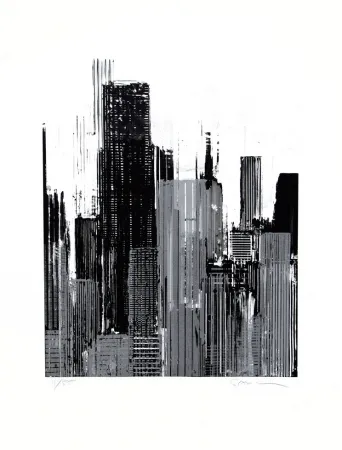 石版画 Salzmann - Figure