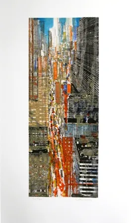 蚀刻飞尘法 Salzmann - New York 5ème Avenue.